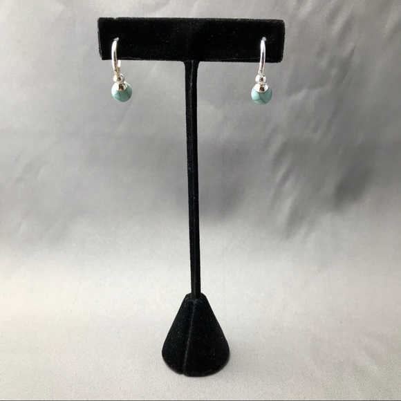 A3-3 Lauren Ralph Lauren/Drop/Turquoise/Earrings - Picture 3 of 4